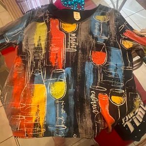 Beautiful wine shirt